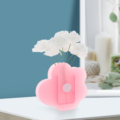 Jarrón Para Flores, Jarrón Vintage Con Forma De Flor Para De