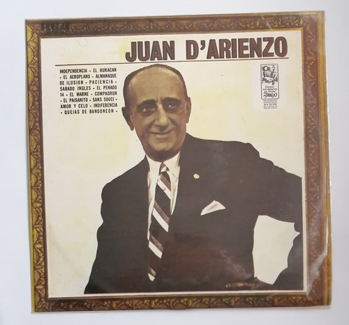 Juan D'arienzo - Lo Mejor De ( L P Ed. Uruguay 1978)