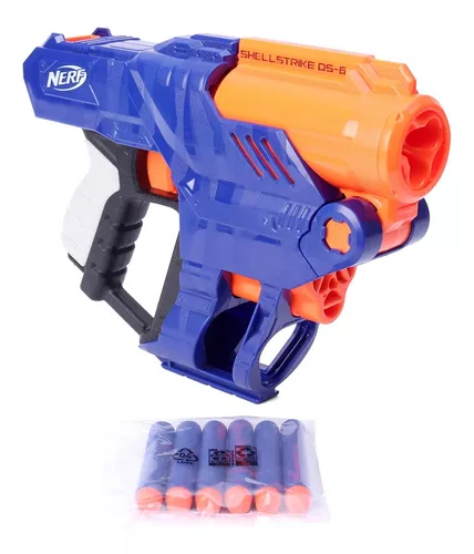 Lança Dardos Nerf Elite Shellstrike - E6171 - Hasbro