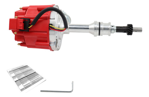 Distribuidor Para Ford Hei Con Bobina V8 351w Capa Rojo Nuev