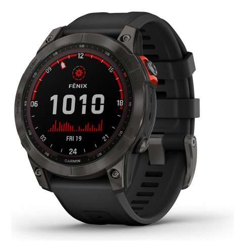 Reloj Gps Multideporte Garmin Fenix 7 Solar Negro