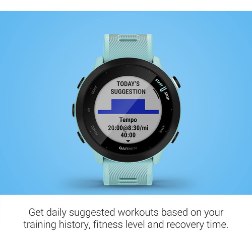 Relógio De Corrida Gps Garmin Forerunner 55 Com Exercícios S