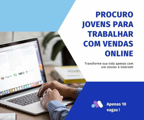Imagem 1 de 1 de Oportunidade De Emprego Em Vendas Online