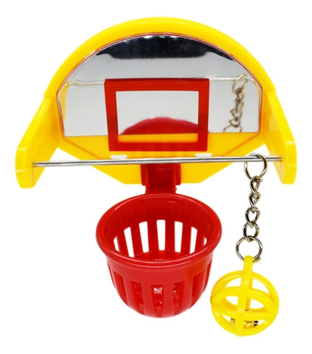 Divertido Aro De Baloncesto Parrot Birds Toys, Accesorios Pa