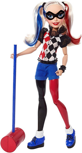 Dc Super Hero Girls Harley Quinn Muñeca De Acción Mattel