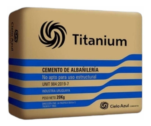 Titanium 20kg ( Articor / Ancaplast )