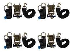 Comprar 4 Kits Guincho Plataforma 3ton Cinta 3mts + Catraca + Alças no Mercado Livre