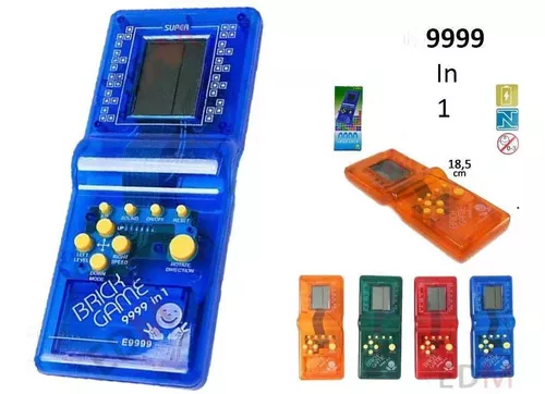 Mini Game Eletrônico Portátil 9999 In 1 Jogos antigos