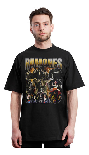 The Ramones - Collage - Punk - Polera