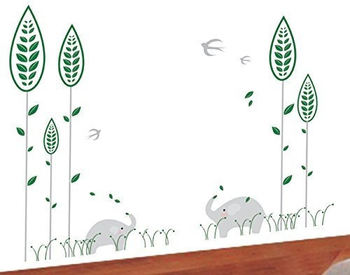 Pop Decors Pt-0029-va Hermosa Etiqueta De La Pared, Elefante