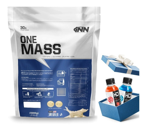 One Mass 5kg Proteina, Ganador De Peso Y Volumen Muscular 