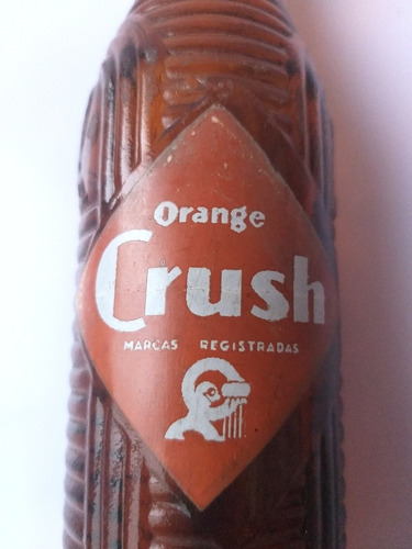 Botella De Colección Refresco Orange Crush Año 41
