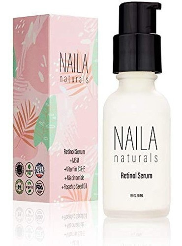 Suero Retinol De Naila Naturals - Suero Facial Hidratante An