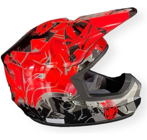 Casco Cross  Enduro Hjc Cs-mx R Profecional Motoscba 