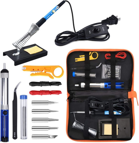 Kit De Soldador Electronico 5 Puntas 60w