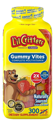 Vitaminas Americanas Niños Gummy Vites 300 Gomitas