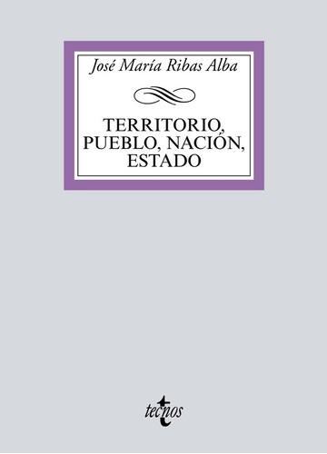 Libro Territorio, Pueblo, Naciã³n, Estado