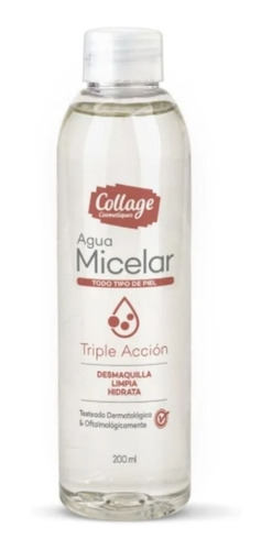 Agua Micelar Triple Acción 200ml Collage Lefemme