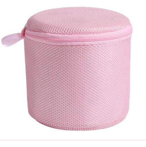Imagen 2 de 10 de Bolsa Red Malla Protectora Corpiño Lavarropas Cilíndrica