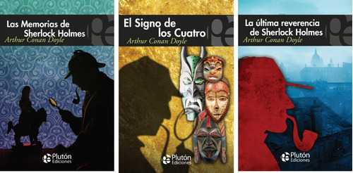 Pack 3 Libros Arthur Conan - Signo De Los Cuatro - Sherlock