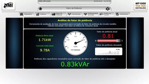 Dmi Mp1500 Analisador Energia Elétrica 3g Acesso Remoto