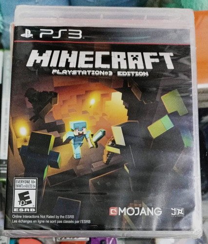 Minecraft Standard Edition Ps3 FĂsico Nuevo Sellado
