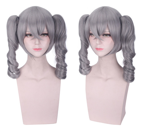 Peluca De Cosplay Honkai Impact 3 Bronya Zaychik Kiana Kasla
