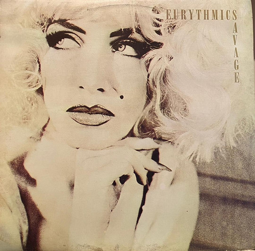 Disco Lp - Eurythmics / Savage. Album (1987)