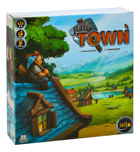 Iello: Little Town, Juego De Mesa De Estrategia, Diversión.