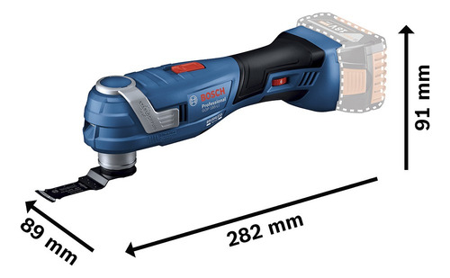 Multicortadora Bosch Gop-185li Sem Carregador E Baterias