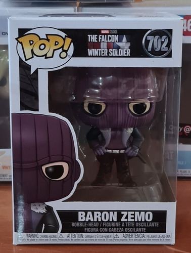 Funko Pop Baron Zemo 702, The Falcón And The Winter Soldier.