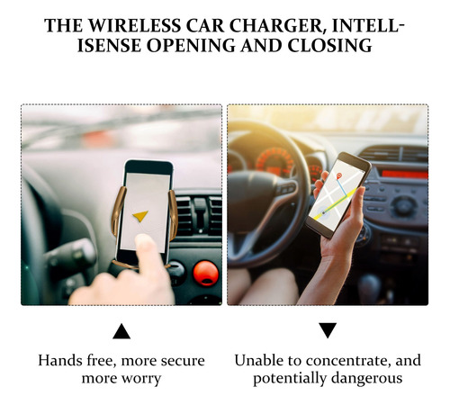 Soporte Universal Para Teléfono Móvil De Coche Con Pinza De