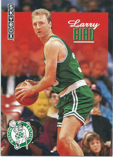 Barajita Larry Bird Skybox 1992 #10 Celtics Boston