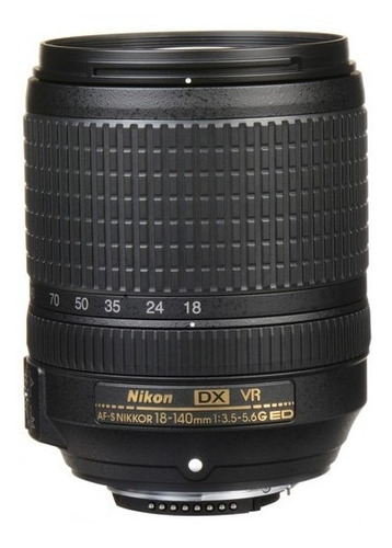 Lente Nikon Af-s Dx Nikkor 18-140mm F/3.5-5.6g Ed Vr Novo