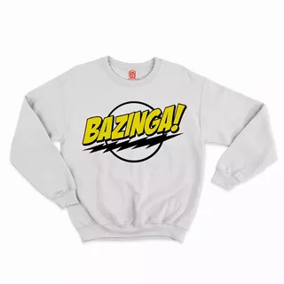 Polera Cuello Redondo The Big Bang Theory Bazinga 002