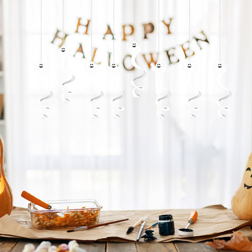 2 X 8 Adornos Colgantes De De Halloween, Decoraciones De
