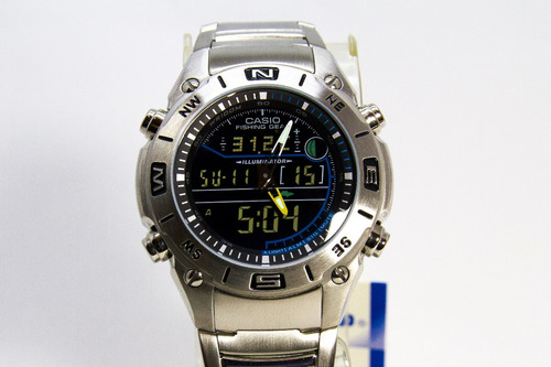 Reloj Casio Outgear Fishing Amw-703d-1av Pesca