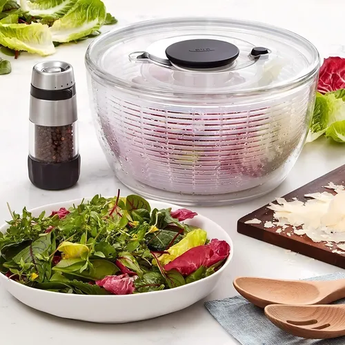 Essiccatore per Verdure, Centrifuga Manuale per Insalata, Essiccatore per Frutta, Cestello per il Lavaggio, Accessori da Preparazione Rapida e una Facile Pulizia, Design Essiccatore per Verdure, Centrifuga Manuale per Insalata, Essiccatore per Frutta, Cestello per il Lavaggio, Accessori da Preparazione Rapida e una Facile Pulizia, Design