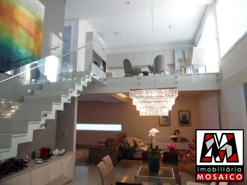 Imagem 4 de 30 de Casa De Condomínio Santa Teresa, Fantástica, 4 Suites - 22859 - 33705281