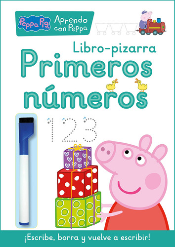 Aprendo Con Peppa Pig Primeros Números Libro Pizarra
