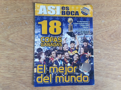 Revista Asi Es Boca Especial Boca Campeon Recopa 2008 