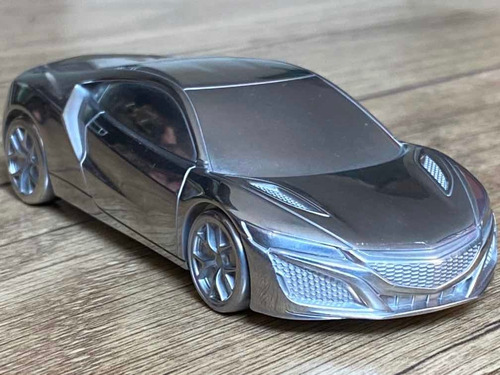 Honda Nsx Miniatura 1:43 Em Alumínio Sólido Com Pendrive