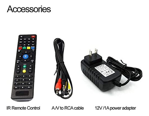 Uraycoder H.265 H.264 Decodificador De Audio Y Video Hd Deco