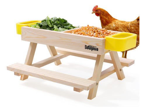 Boulphia Juego De Comedero Y Bebedero Para Pollo, Kit De Com