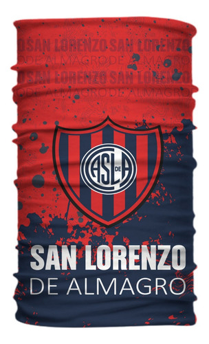 Cuello Térmico San Lorenzo Multifunción Running Futbol Moto