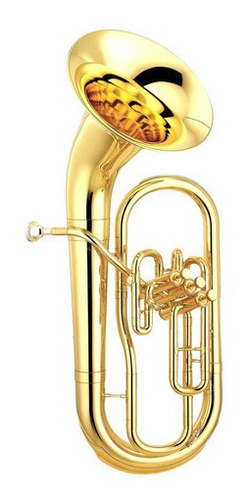 Euphonium Eufonio Curvo 3 Pistones Etinger - Envío Gratis