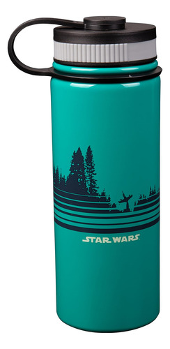 Star Wars Endor Botella De Agua De Acero Inoxidable, 18 Oz -