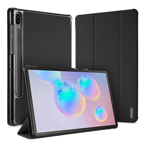 Funda Flip Cover Tri-fold Compatible Con Samsung Tab S6 T860