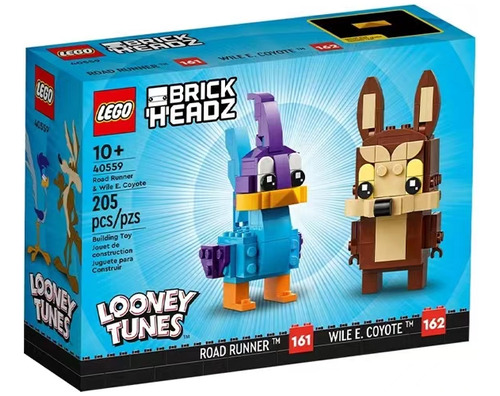 Lego Brickheadz Road Runner Y Wile E. Coyote 40559