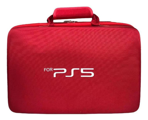 Bolsa Mochila Transporte Para Playstation 5 Acessórios Red